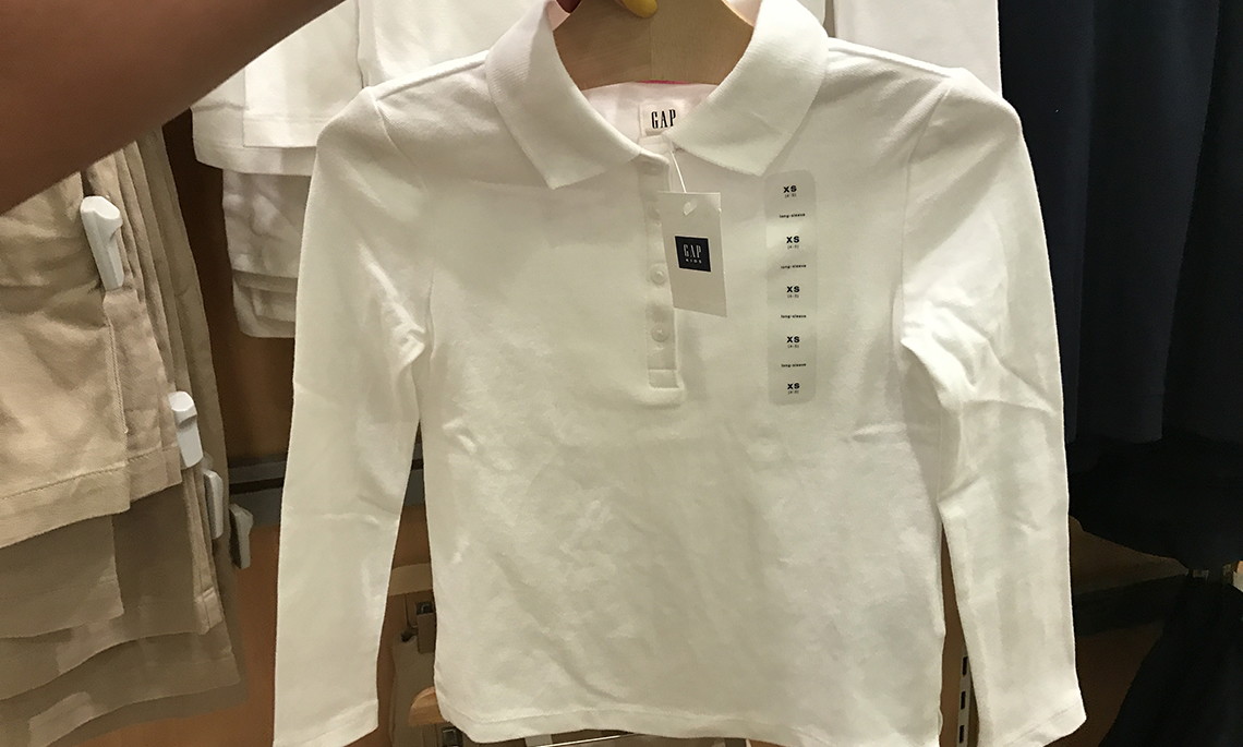 gap kids uniforms