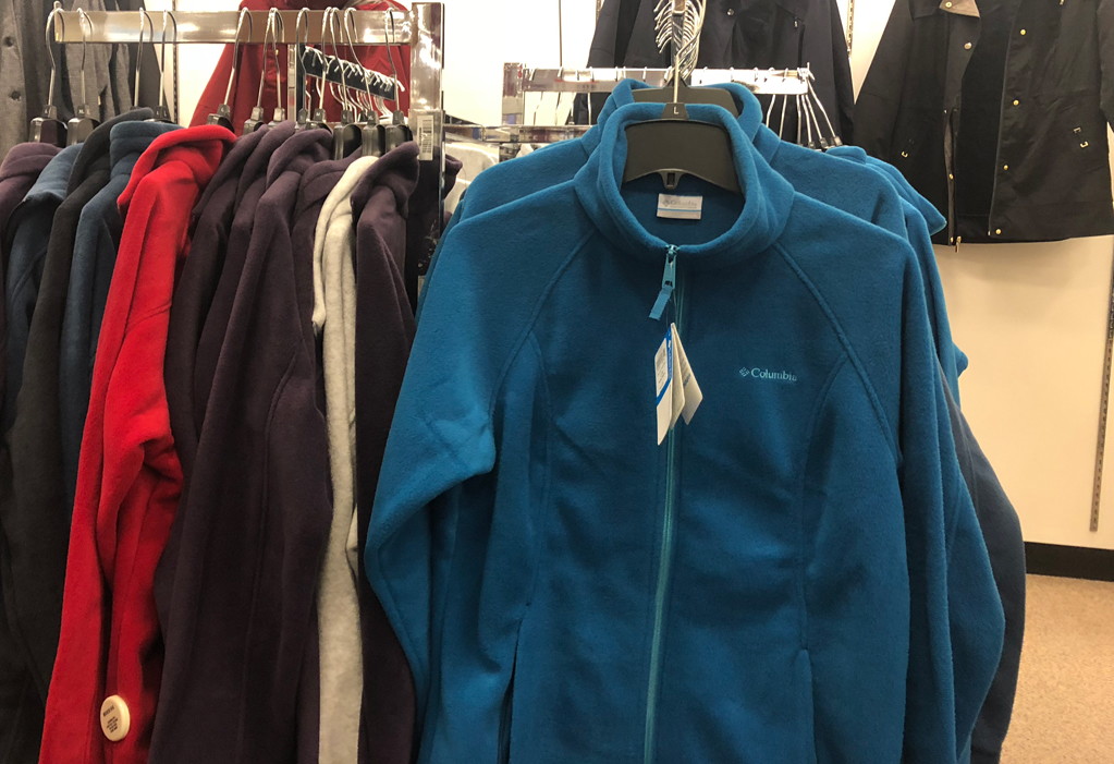 jcpenney columbia fleece jacket