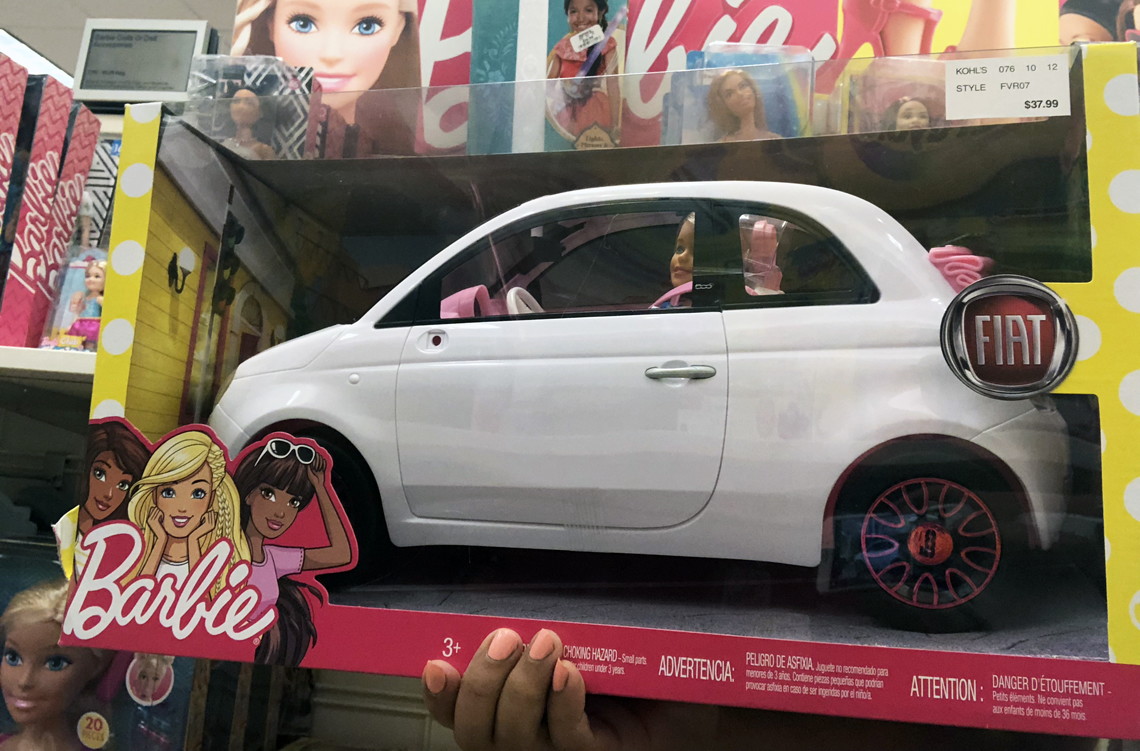 kohls barbie car