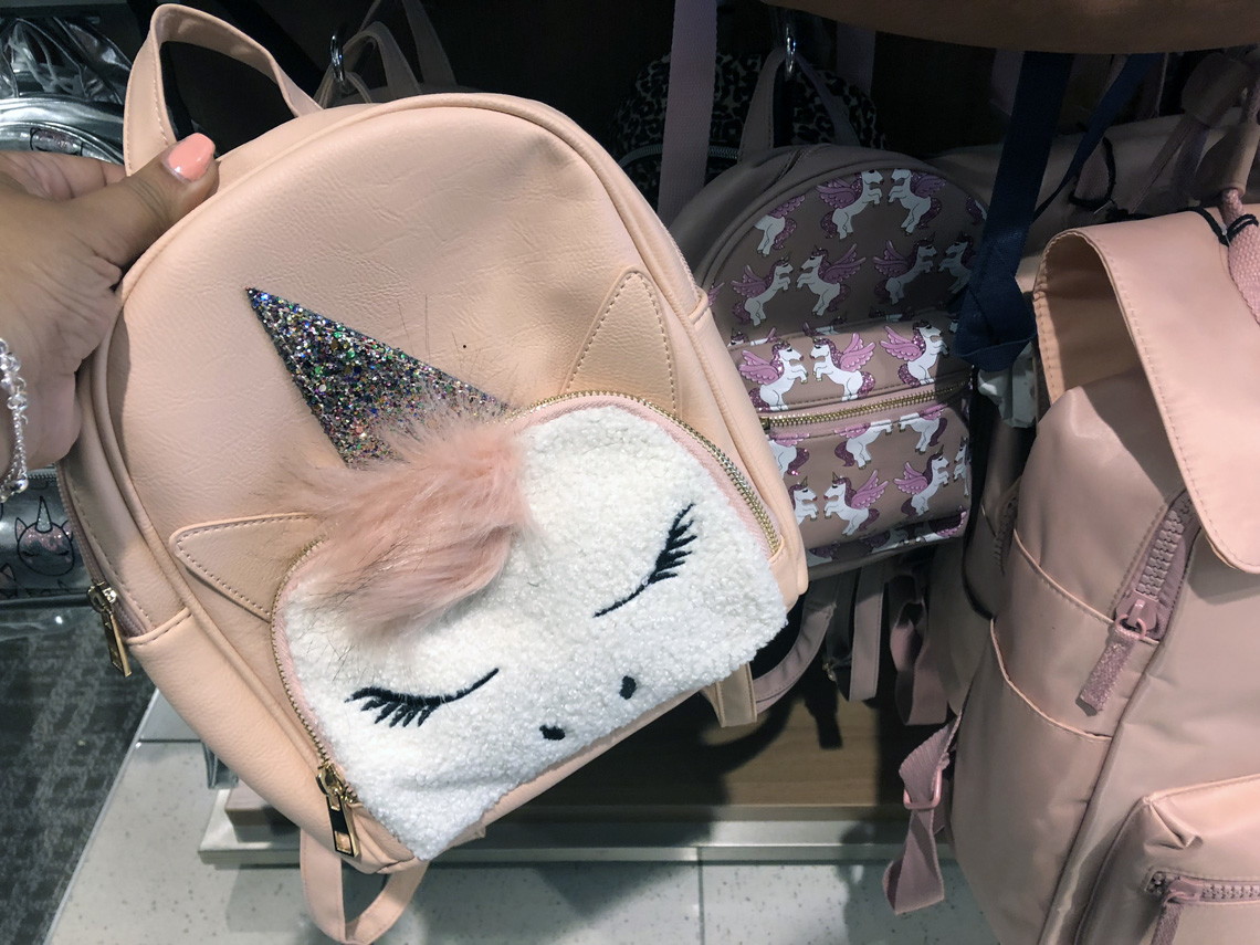 unicorn backpack kohls