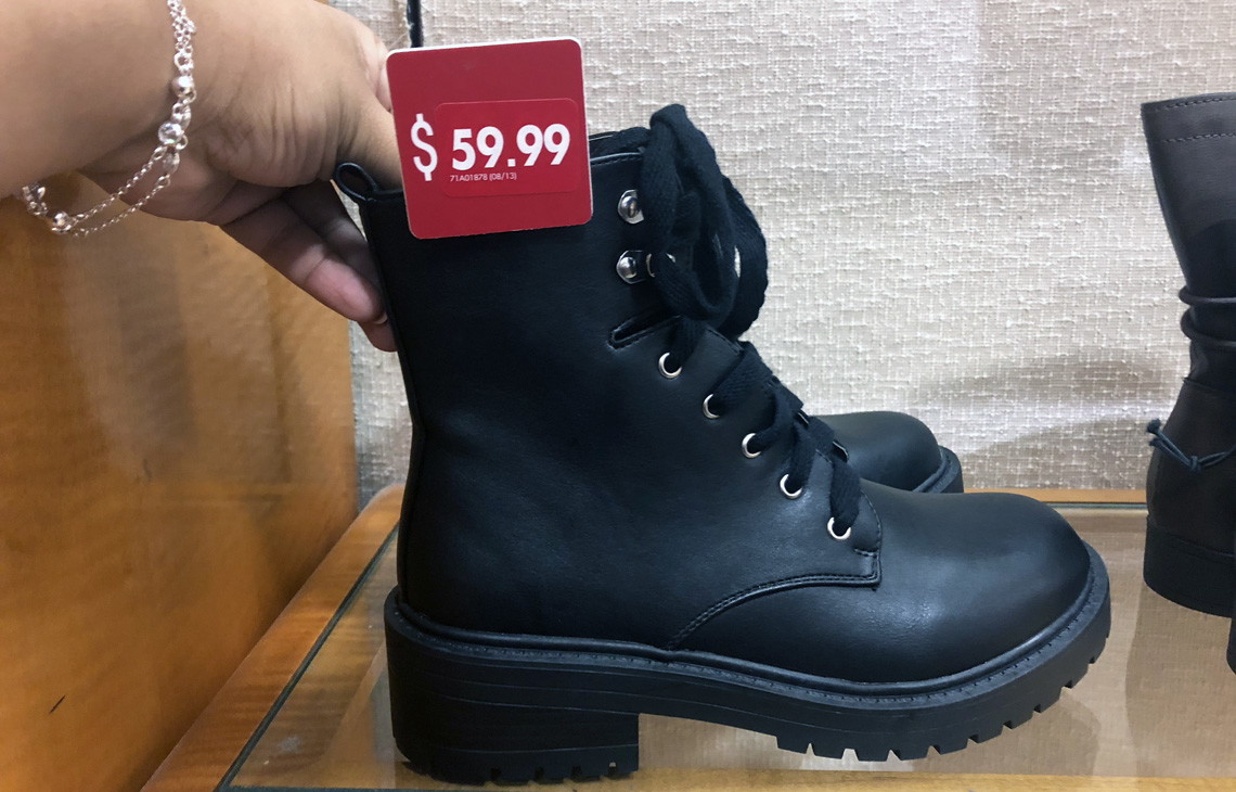 alicee combat booties