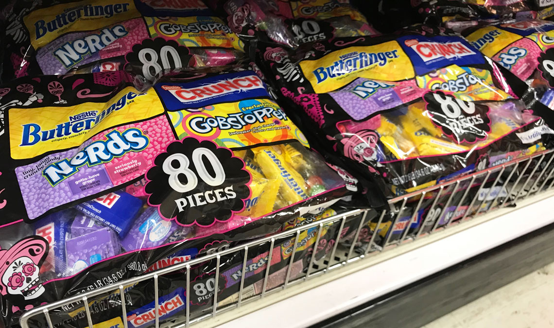 Large Bags of Nestle Halloween Candy, Only $3.55 at Target