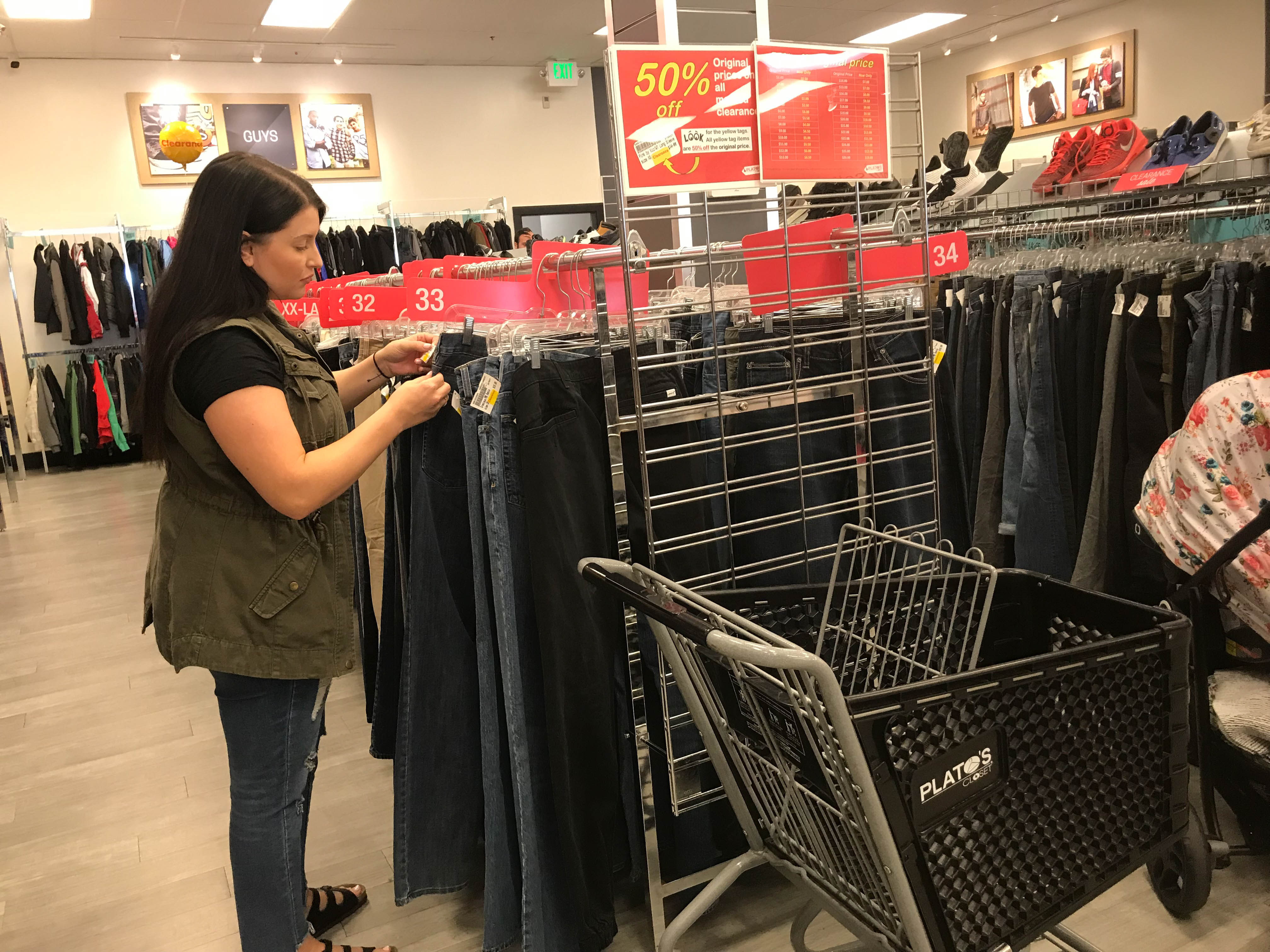 How Much Will Platos Closet Give You For Miss Me Jeans Dandk Organizer