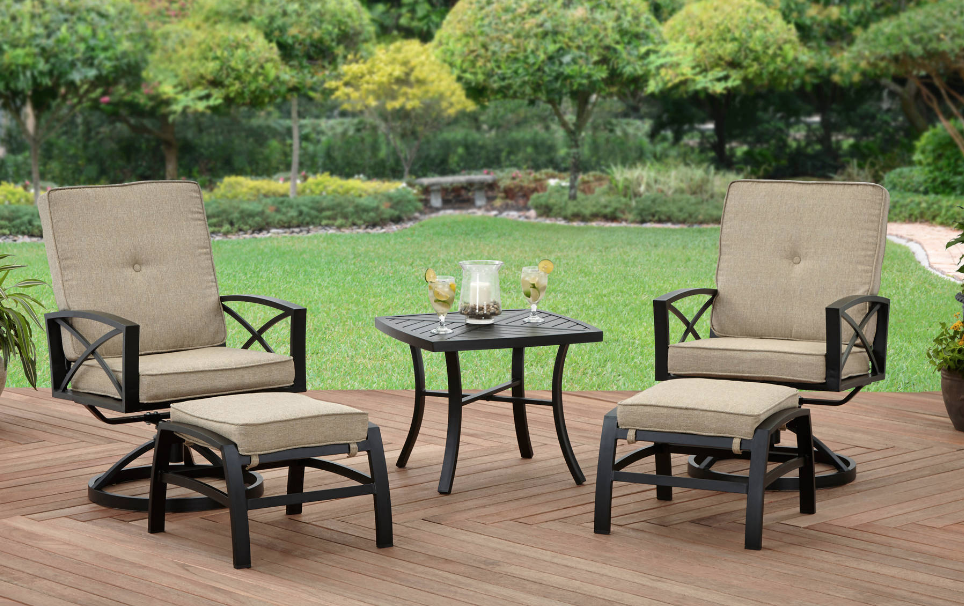 Better Homes And Gardens 5 Piece Patio Set 199 At Reg Get The Better Homes And Gardens Douglas Lane 5 Piece Leisure Set For Just 199 00 Regularly 359 99 Even This Item Will Ship Free