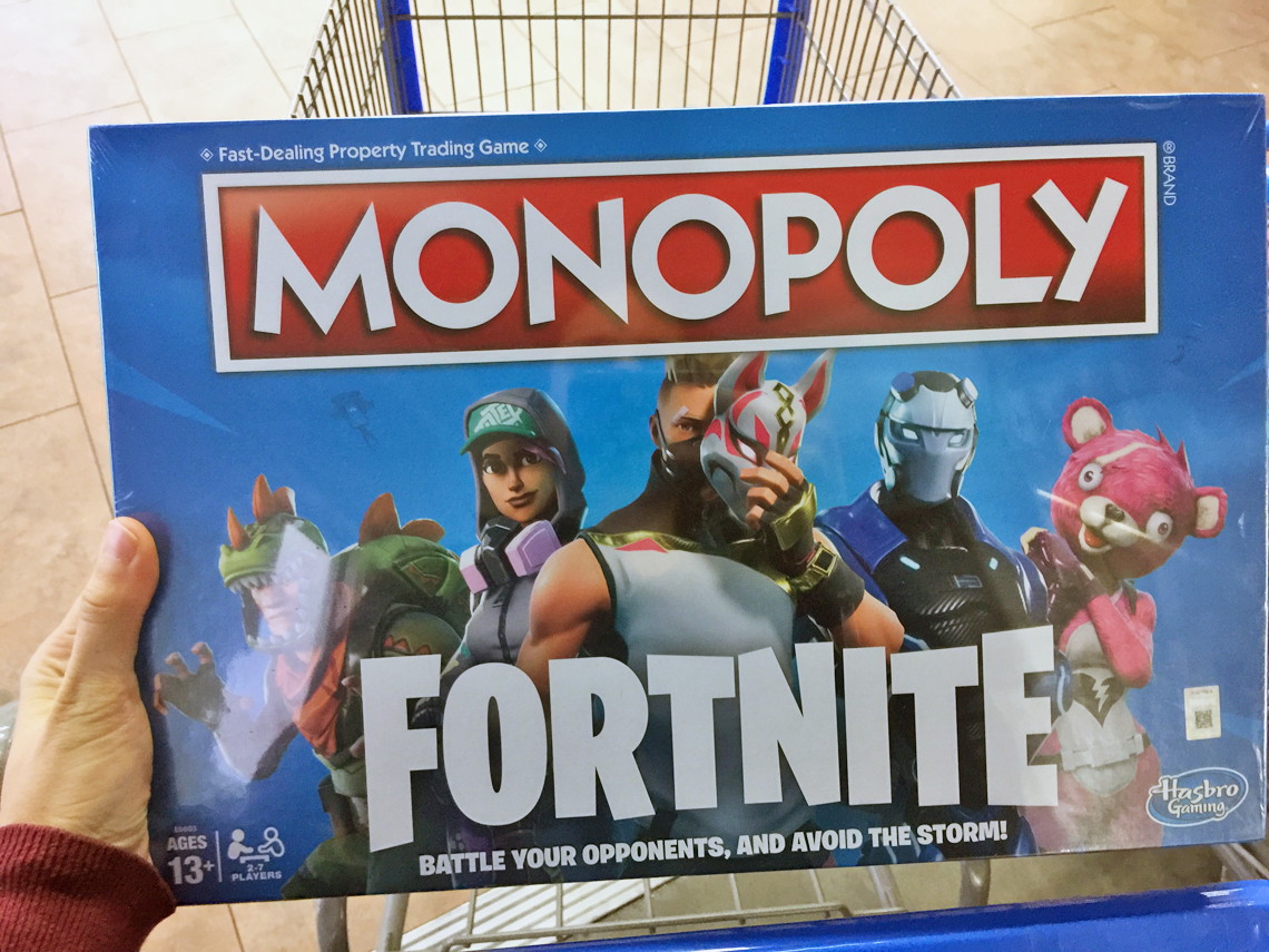 monopoly fortnite edition 8 99 at walmart the - fortnite monopoly deutsch anleitung