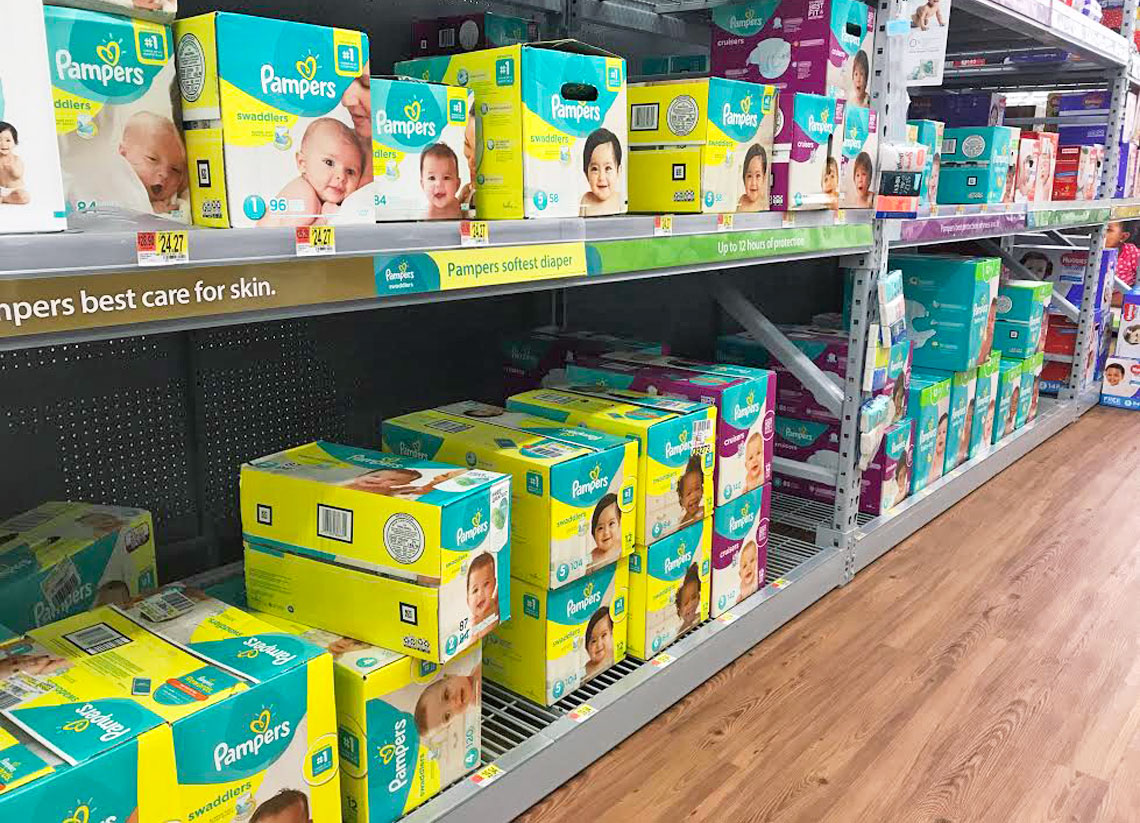 walmart baby wipes pampers