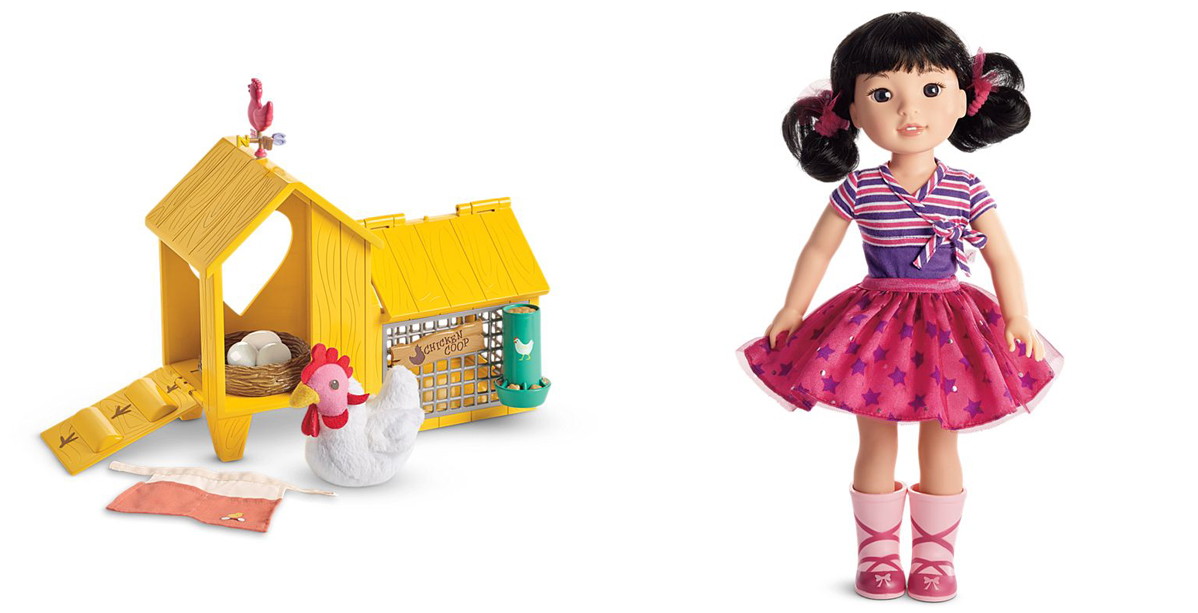 american girl chicken coop