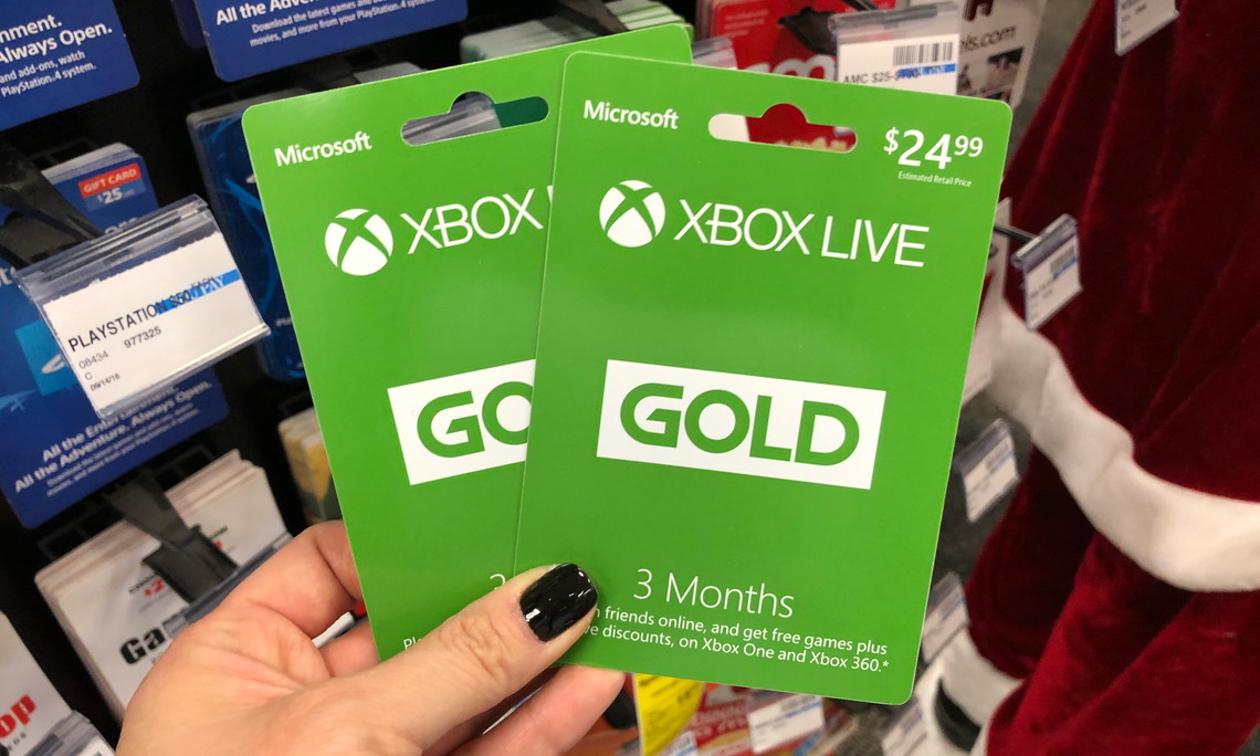 does cvs sell xbox live cards