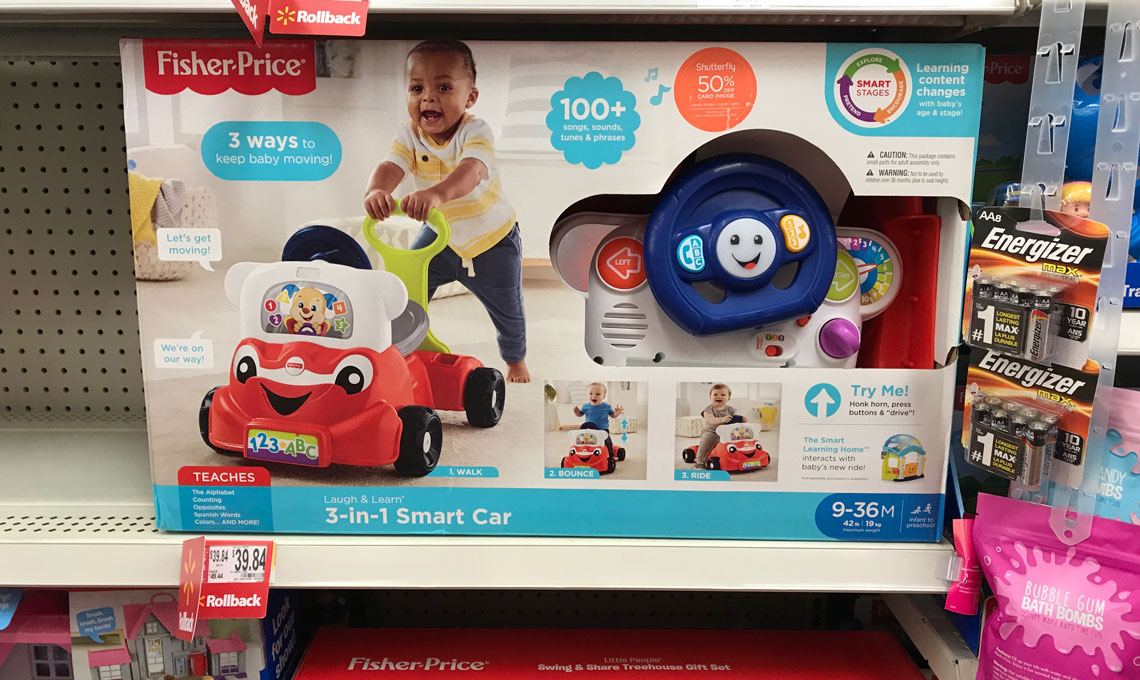 fisher price smart learning car