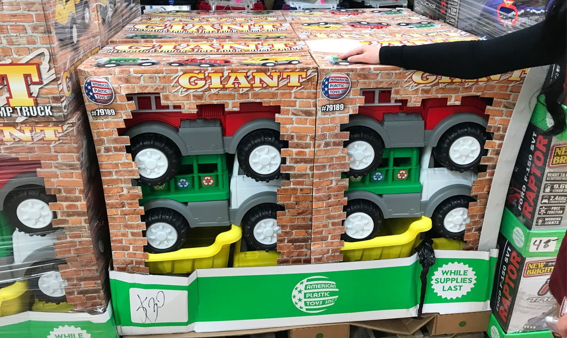 walmart giant trucks 3 pack