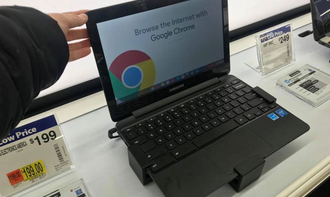50% Off Samsung 11.6-Inch Chromebook 3 at Walmart! - The Krazy Coupon Lady