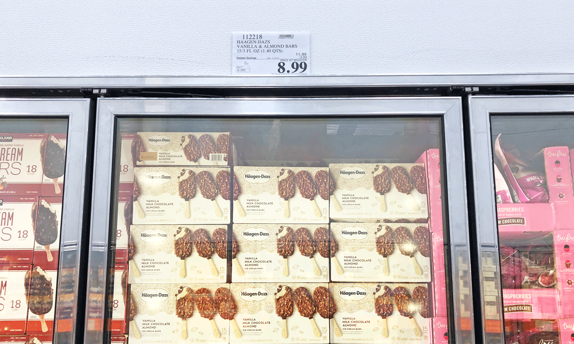 Haagan Dazs Ice Cream Bars Only 8 99 At Costco The Krazy