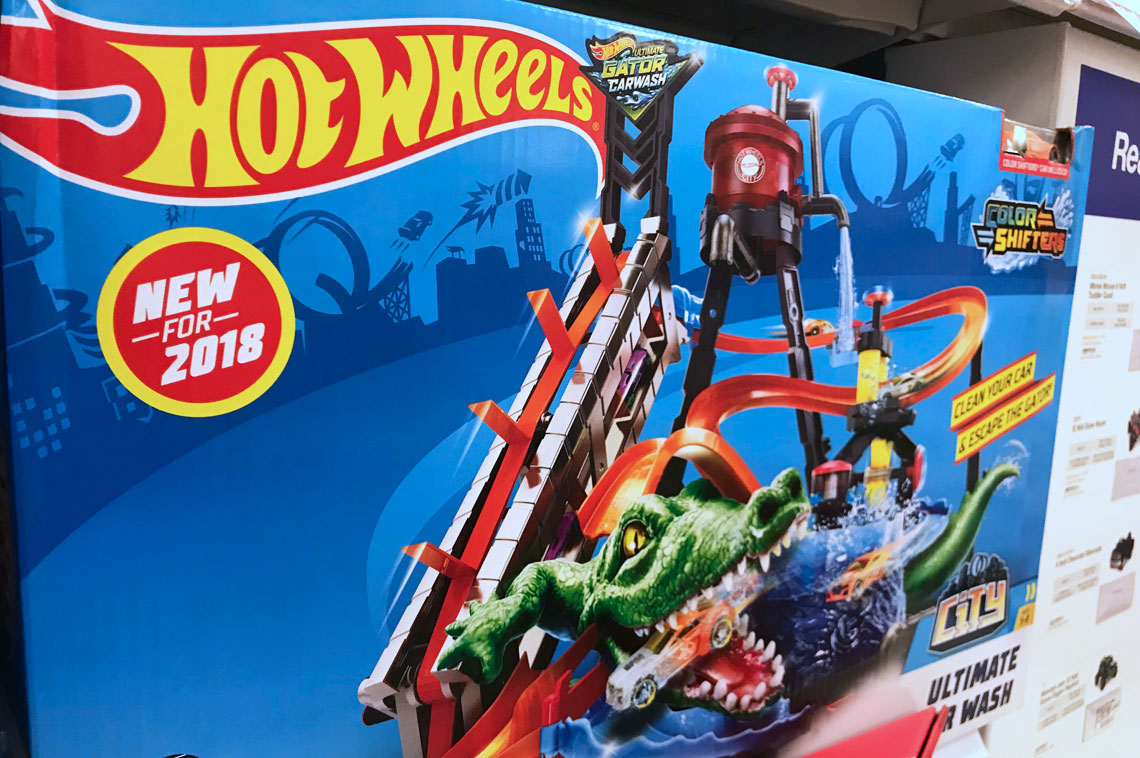 target hot wheels gator car wash