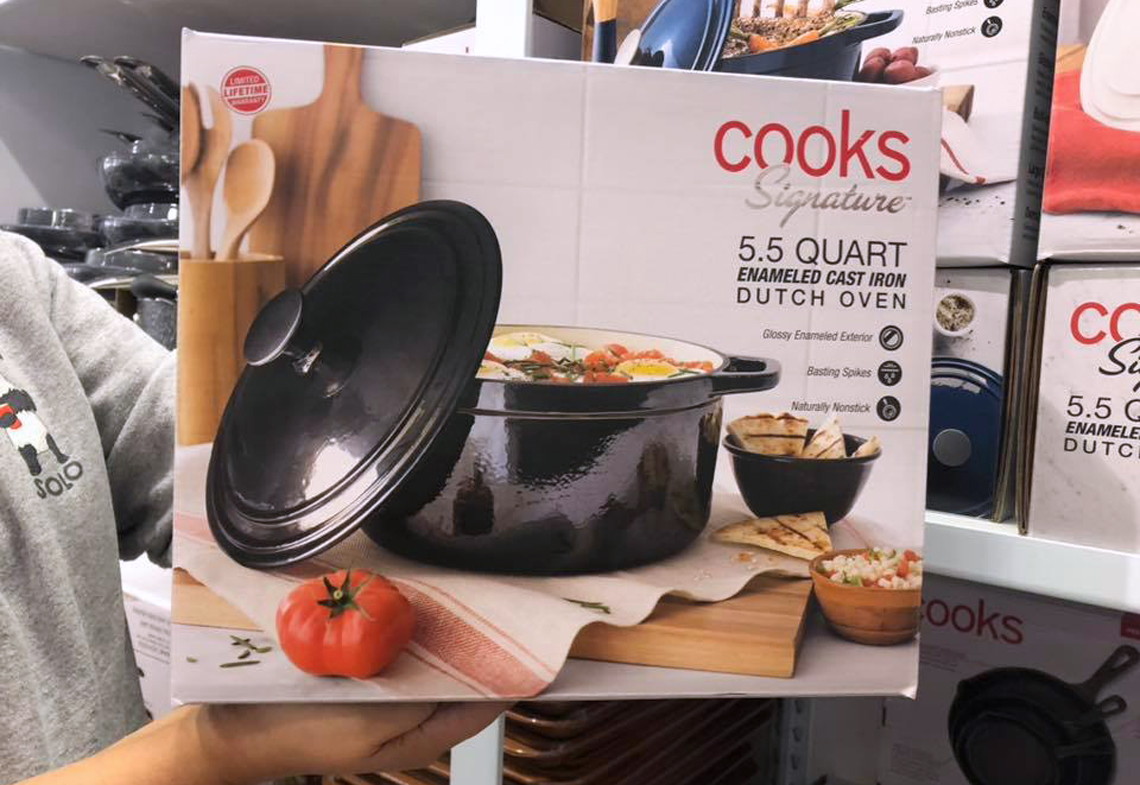 Cooks 5.5-Quart Dutch Oven, Only $34 at JCPenney (Reg ...