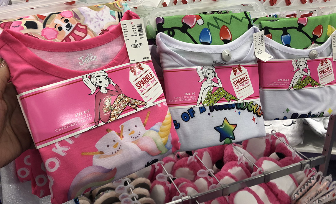 Justice Pajama Set Cookies /& Cocoa