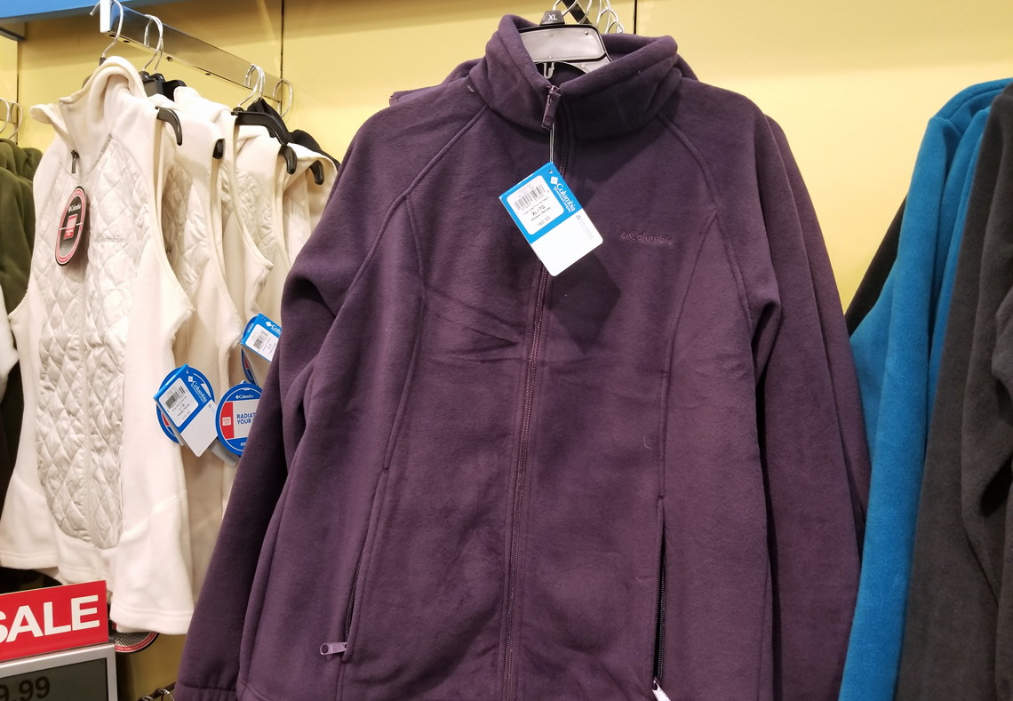 kohl's columbia fleece jacket