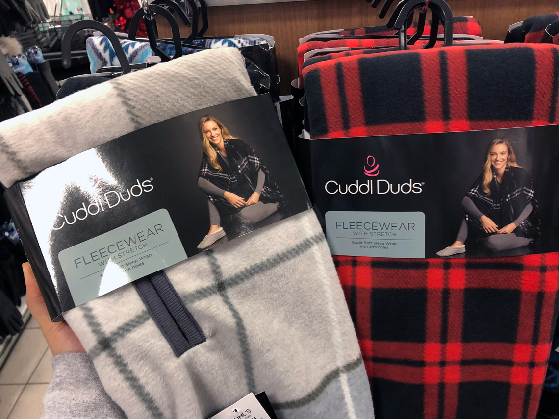 cuddl duds fleecewear wrap