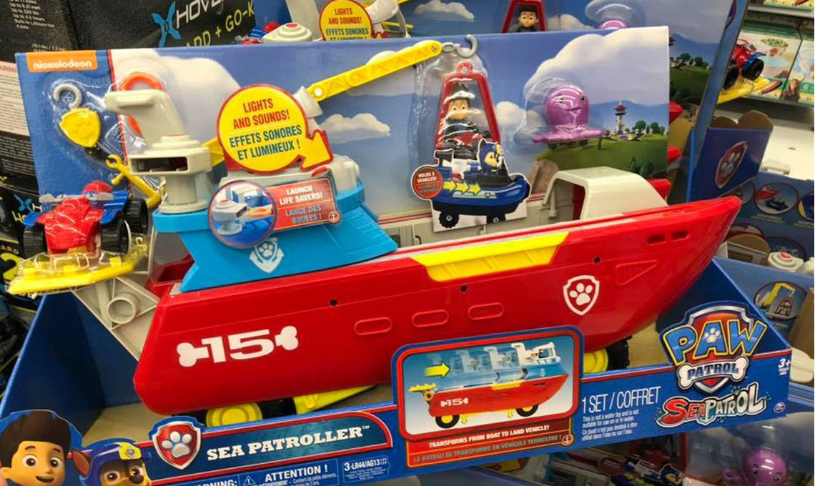 paw patrol sea patroller walmart