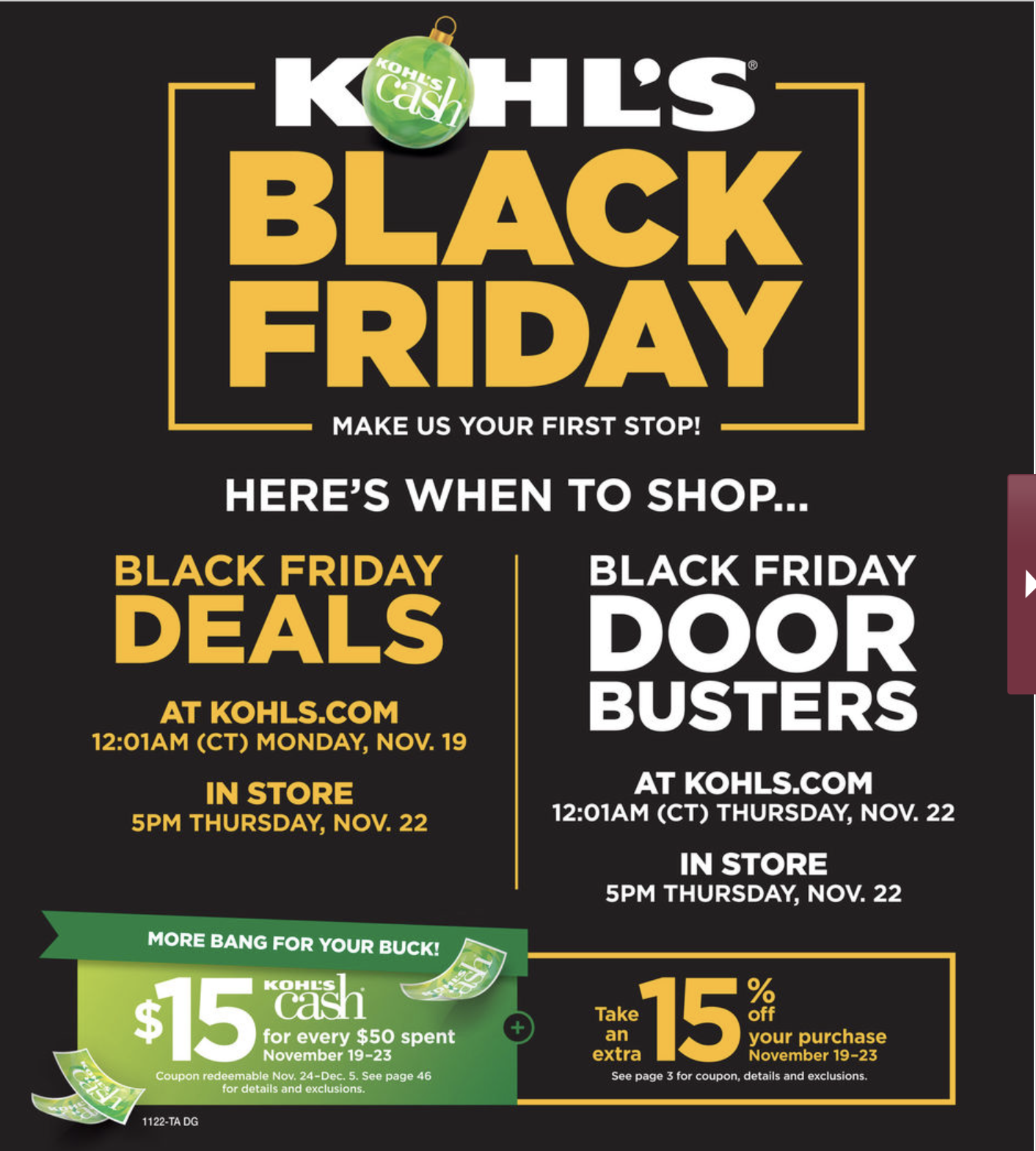 Top 20 Kohl&#39;s Black Friday Deals for 2018! - The Krazy Coupon Lady