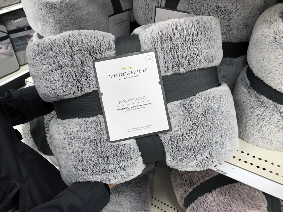 Threshold Fuzzy Blanket, Only $17.10 at Target (Reg. $39.99)! - The
