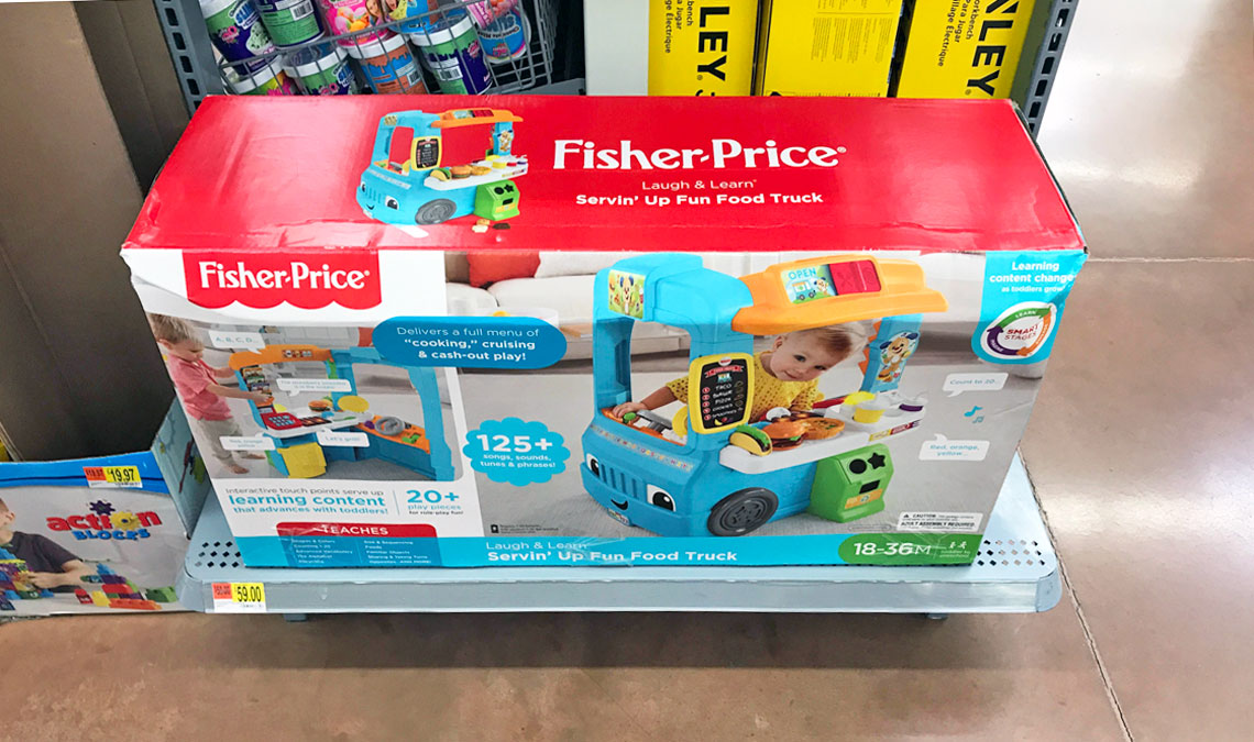 fisher price truck food