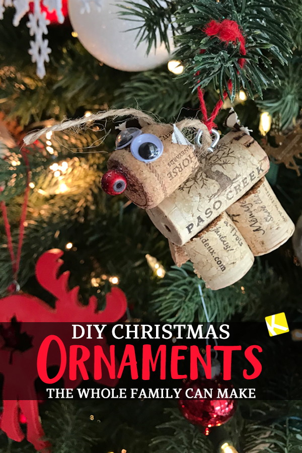 24 DIY Christmas Ornaments the Whole Family Can Do