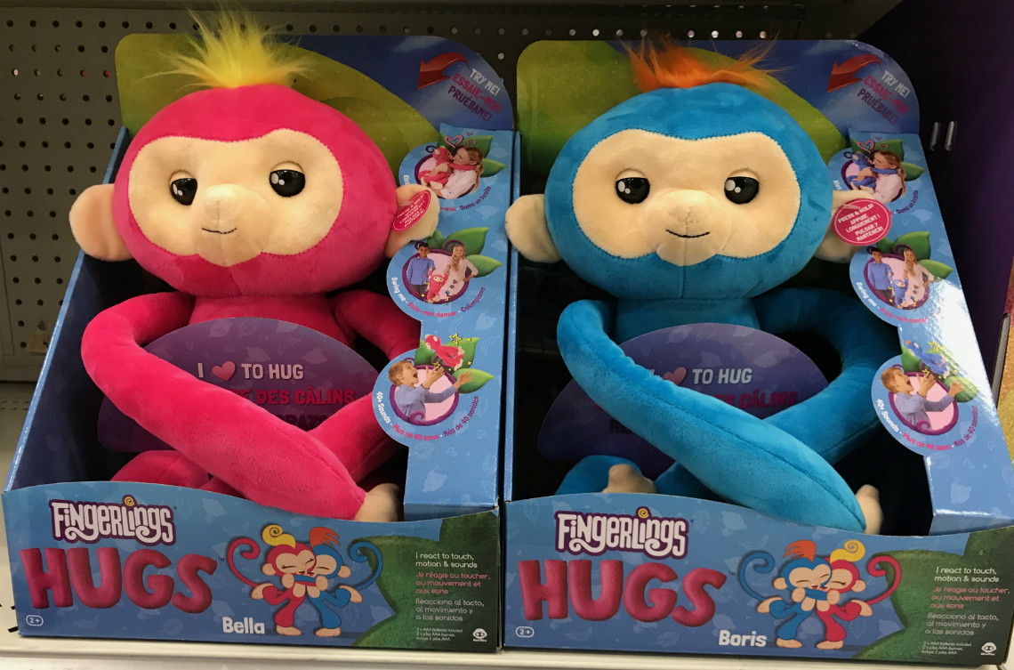 fingerlings hugs interactive monkey