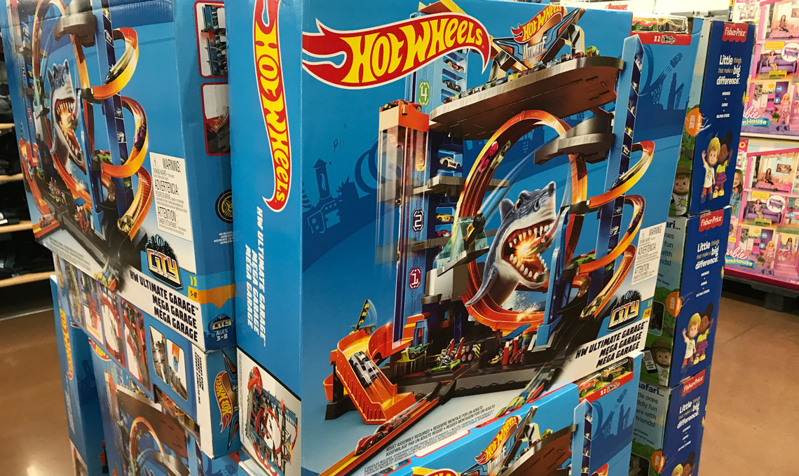 Hot Wheels Ultimate Garage Racetrack, $75 at Walmart ...