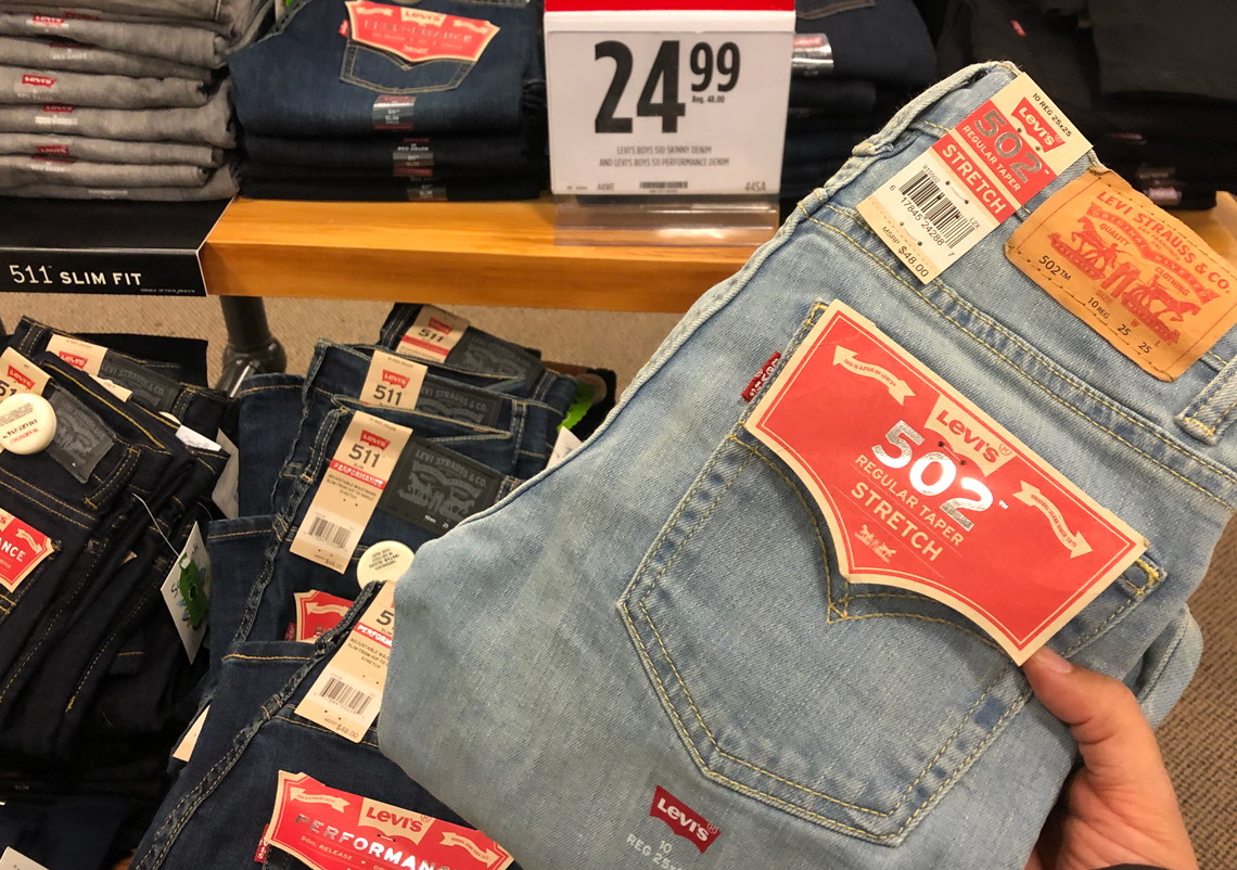 jcpenney levi's 501 shrink to fit