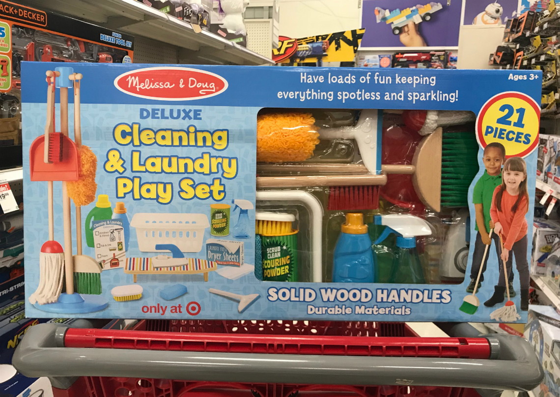 melissa and doug cleaning set deluxe