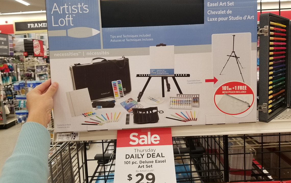 Artist S Loft Table Easel Only 29 Shipped At Michaels The