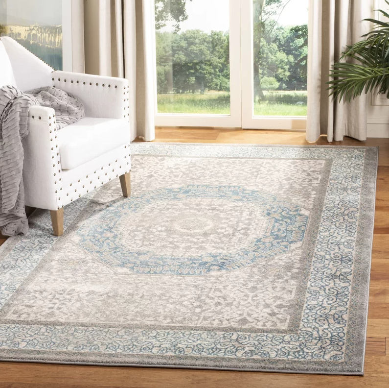 Save Up To 80 On Blue Gray Area Rugs Extra 10 Off The