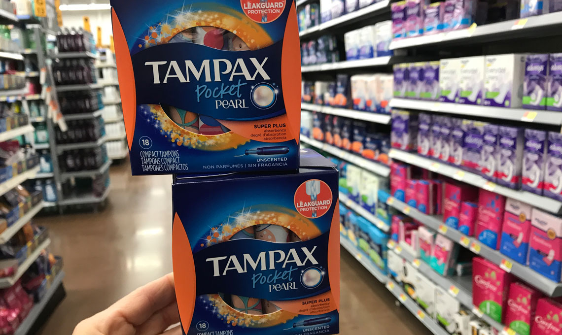 Tampax Pocket Pearl Tampons Only 2 47 At Walmart The Krazy