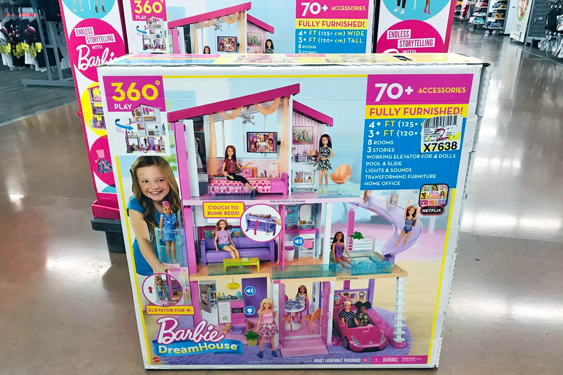 cheapest barbie dreamhouse