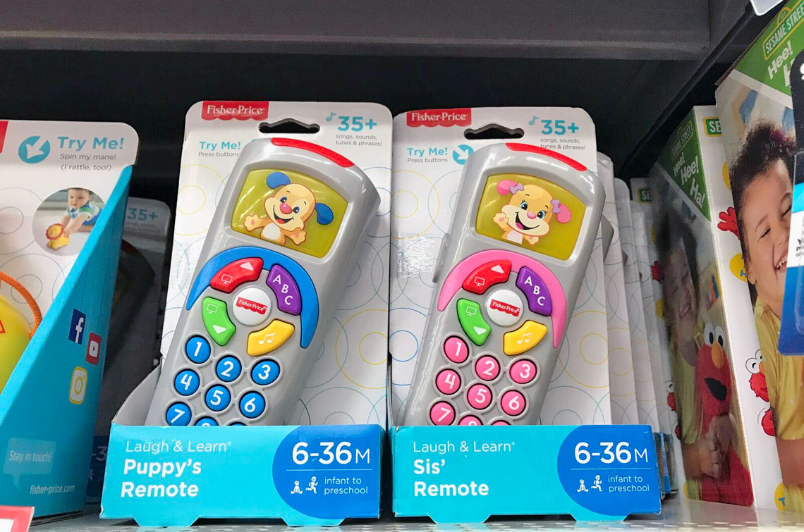 fisher price laugh and learn sis remote