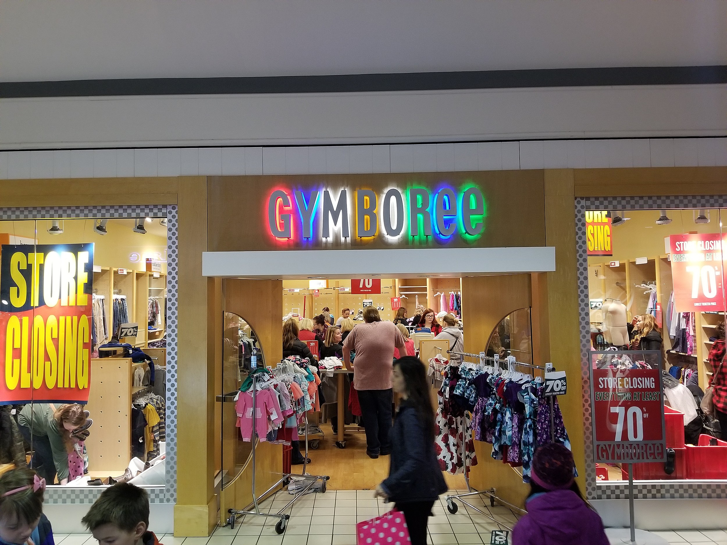 Not Gymboree, Too! All 900 Stores to Close
