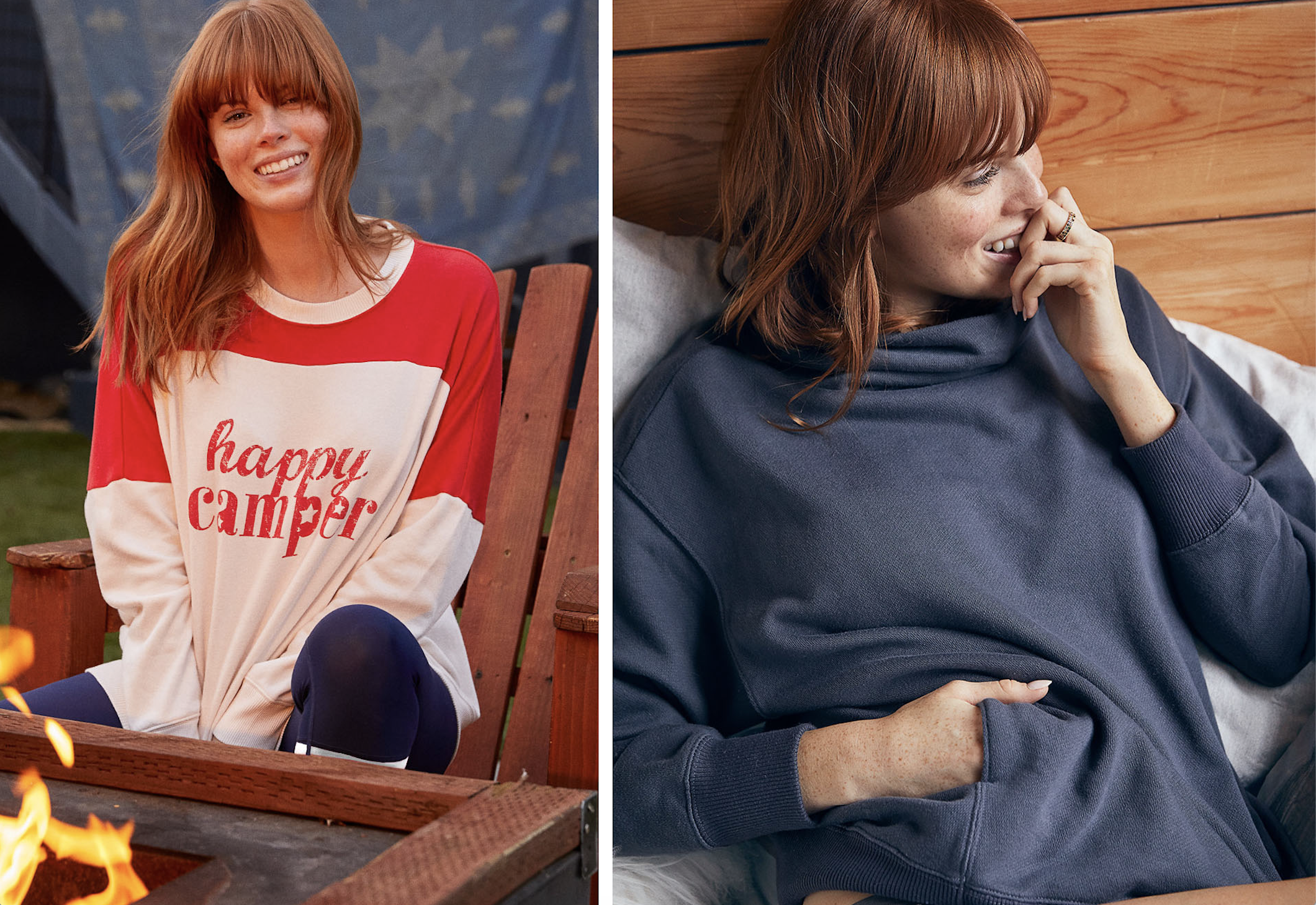 aerie happy camper sweatshirt