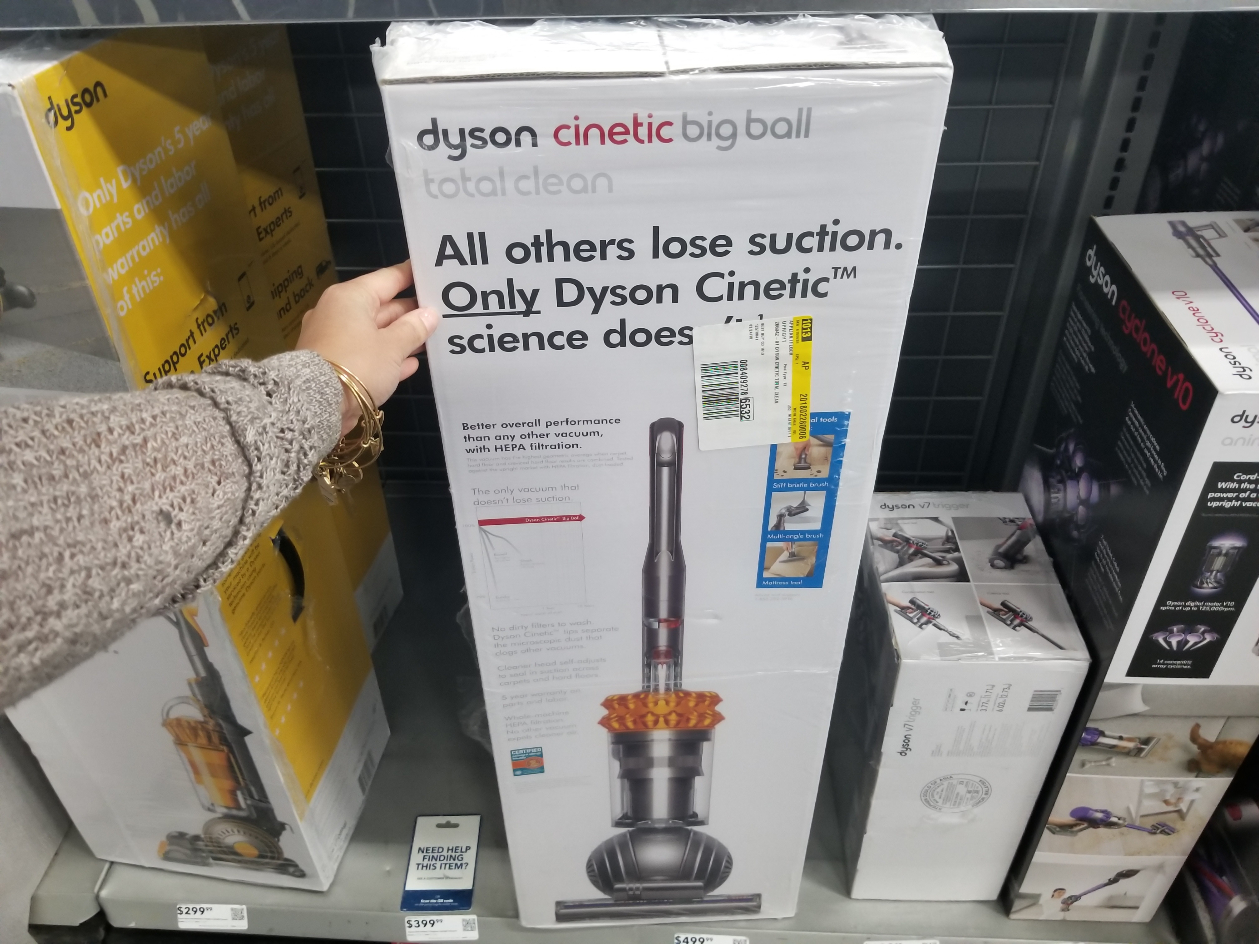 Dyson Ball Multi Floor Vacuum 199 99 At Best Buy The Krazy