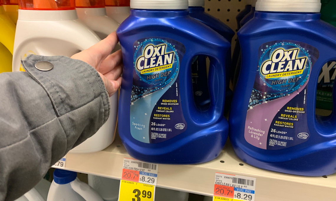 OxiClean Laundry Detergent, Just $2.99 at CVS! - The Krazy photograph relating to Oxiclean Printable Coupon referred to as OxiClean Laundry Detergent, Just $2.99 at CVS! - The Krazy