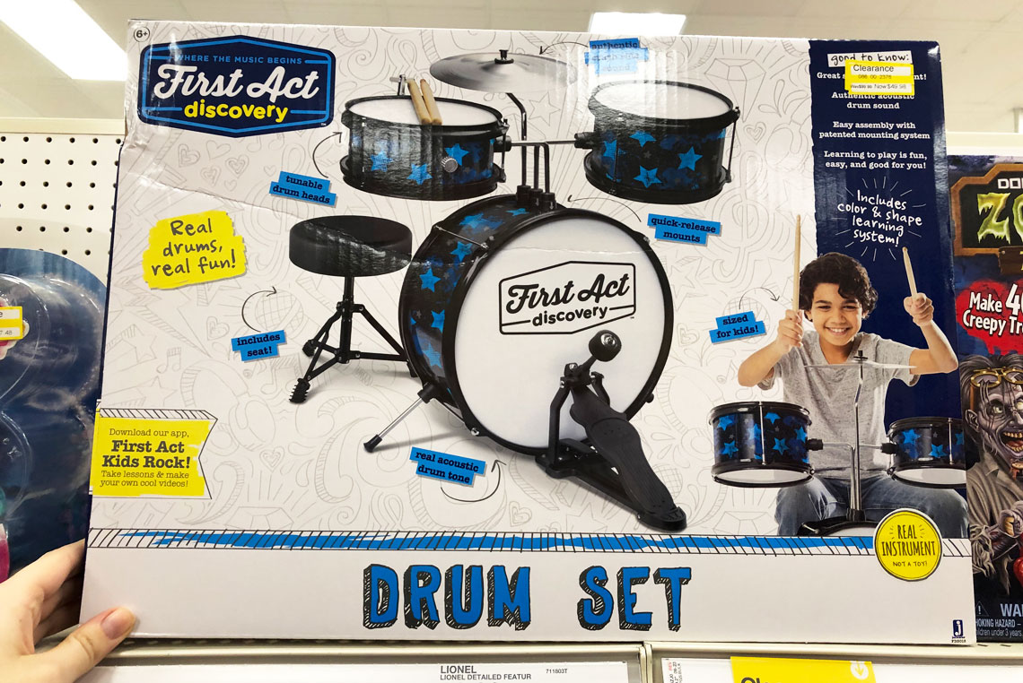 target drum set toddler