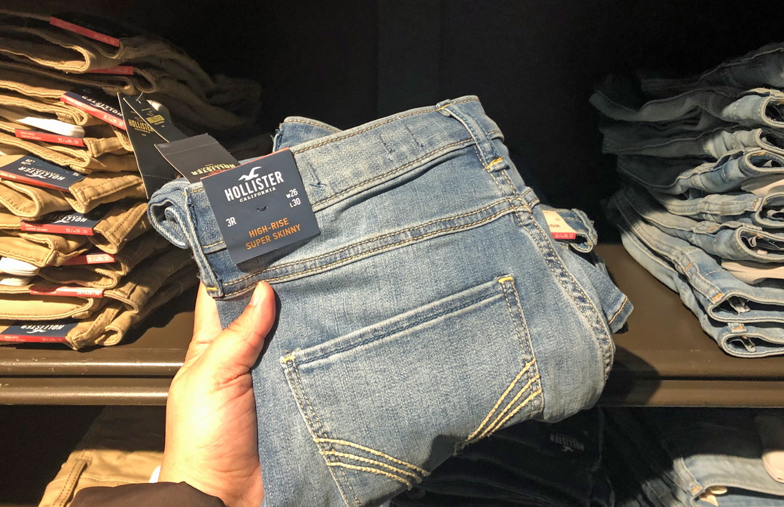 hollister jeans clearance