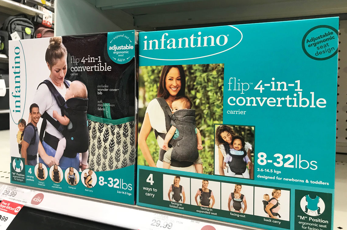 infantino 6 position baby carrier