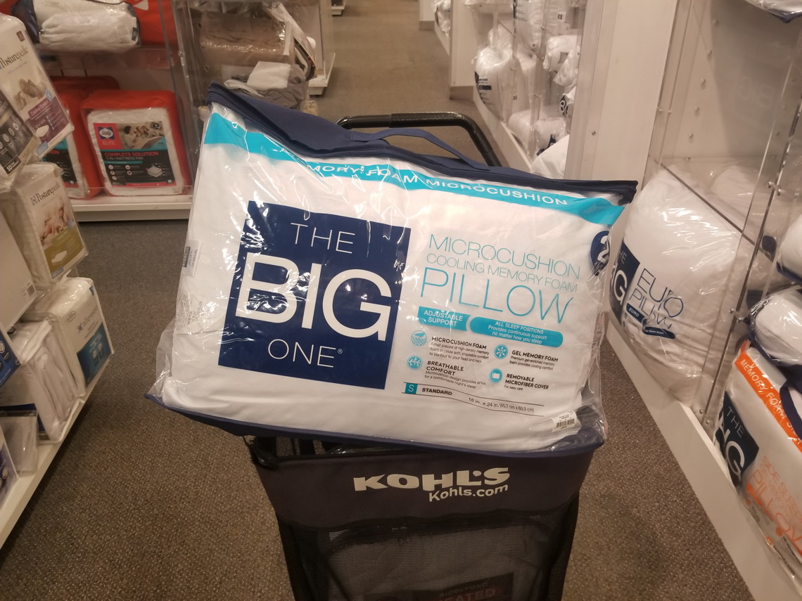 kohls pillows