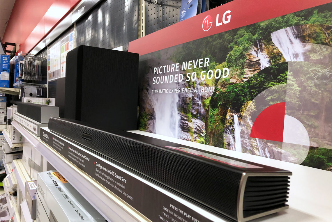 lg sound bar kohls