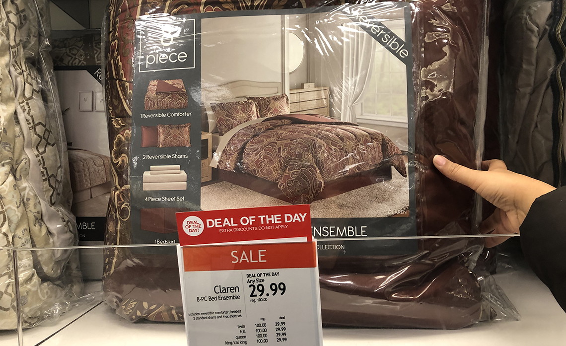 Macy&#39;s One-Day Sale: 8-Piece Comforter Sets, Only $30! - The Krazy Coupon Lady