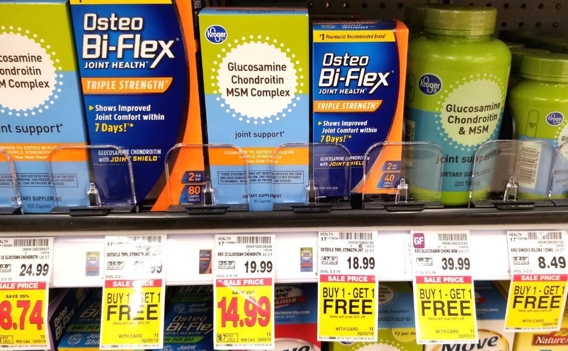 Free Osteo Bi Flex At Kroger The Krazy Coupon Lady