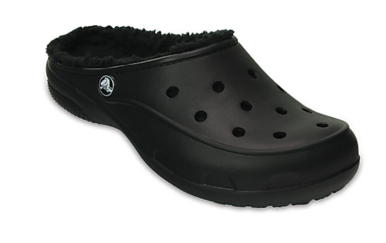 ladies fleece lined crocs