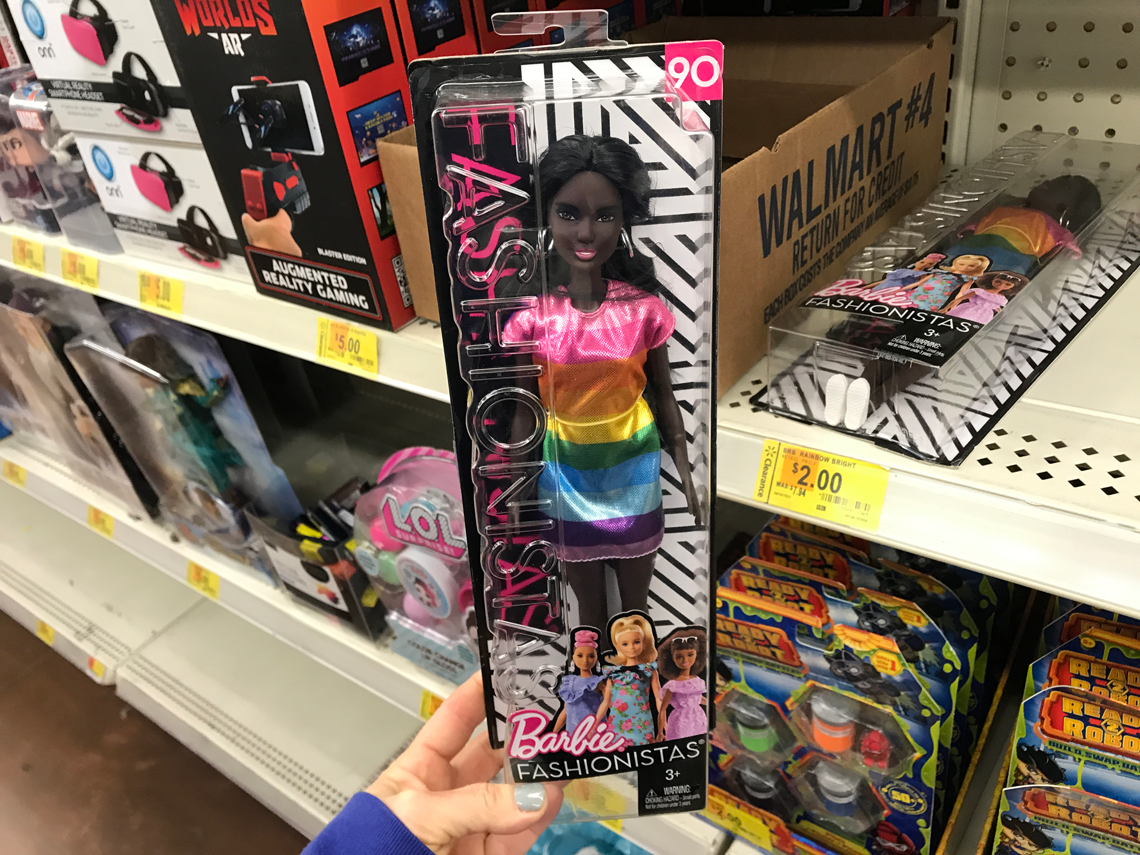 walmart barbie fashionista