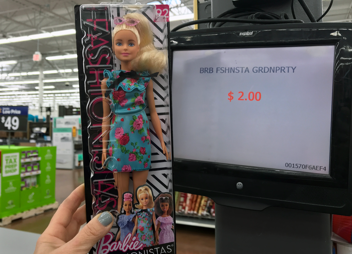 walmart barbie fashionista