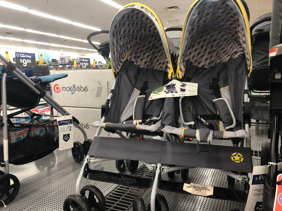 jcpenney double stroller
